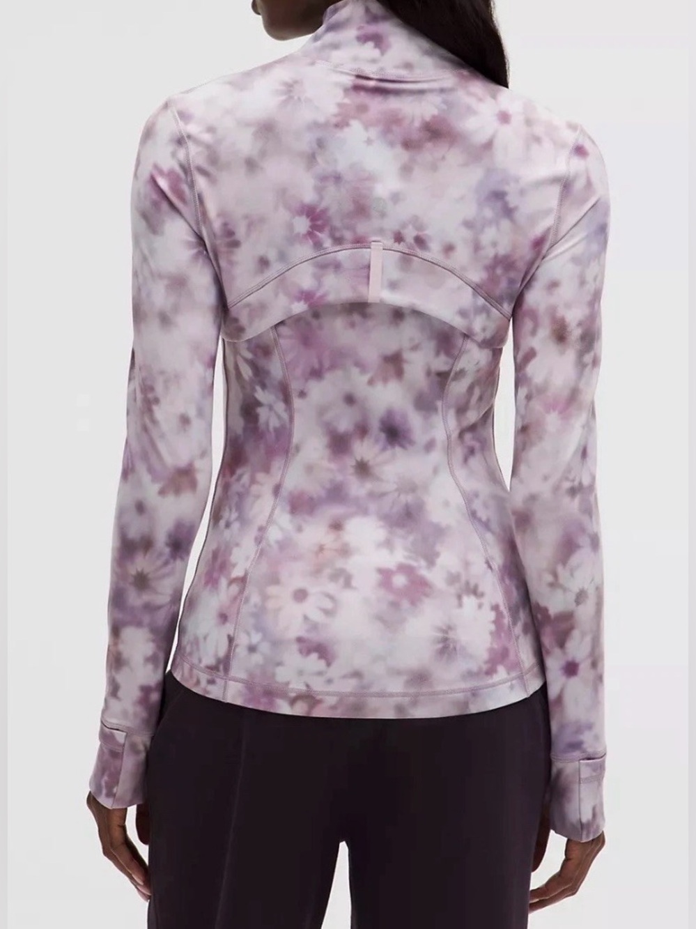 NWT Lululemon Define Jacket & 6” Align Shorts Set- Meadow Haze Pink Multi/Size 6 - Picture 4 of 16